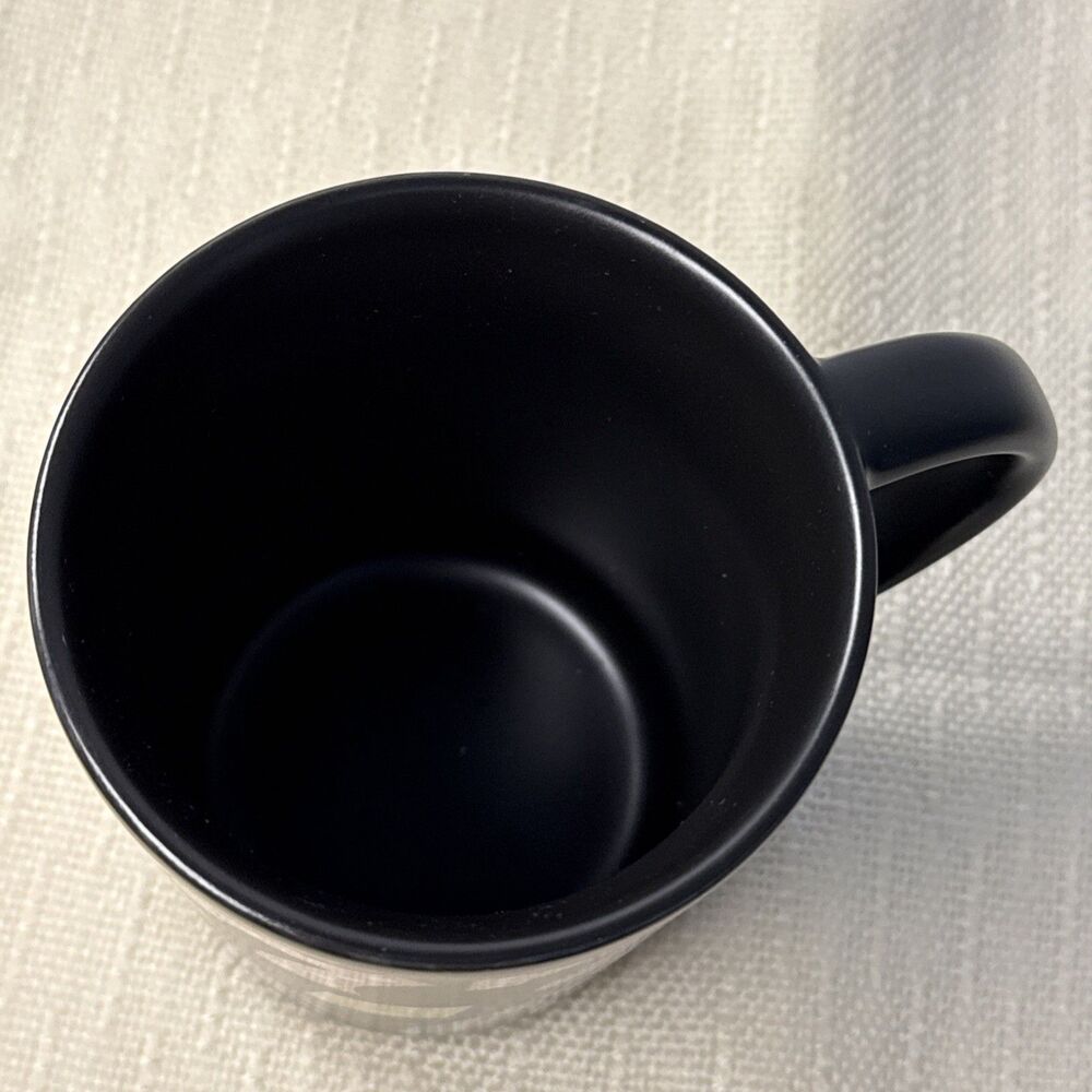 Starbucks Las Vegas Black Coffee Mug Tea Cup 12 oz Cards Blackjack Triple 7s - Picture 4 of 6